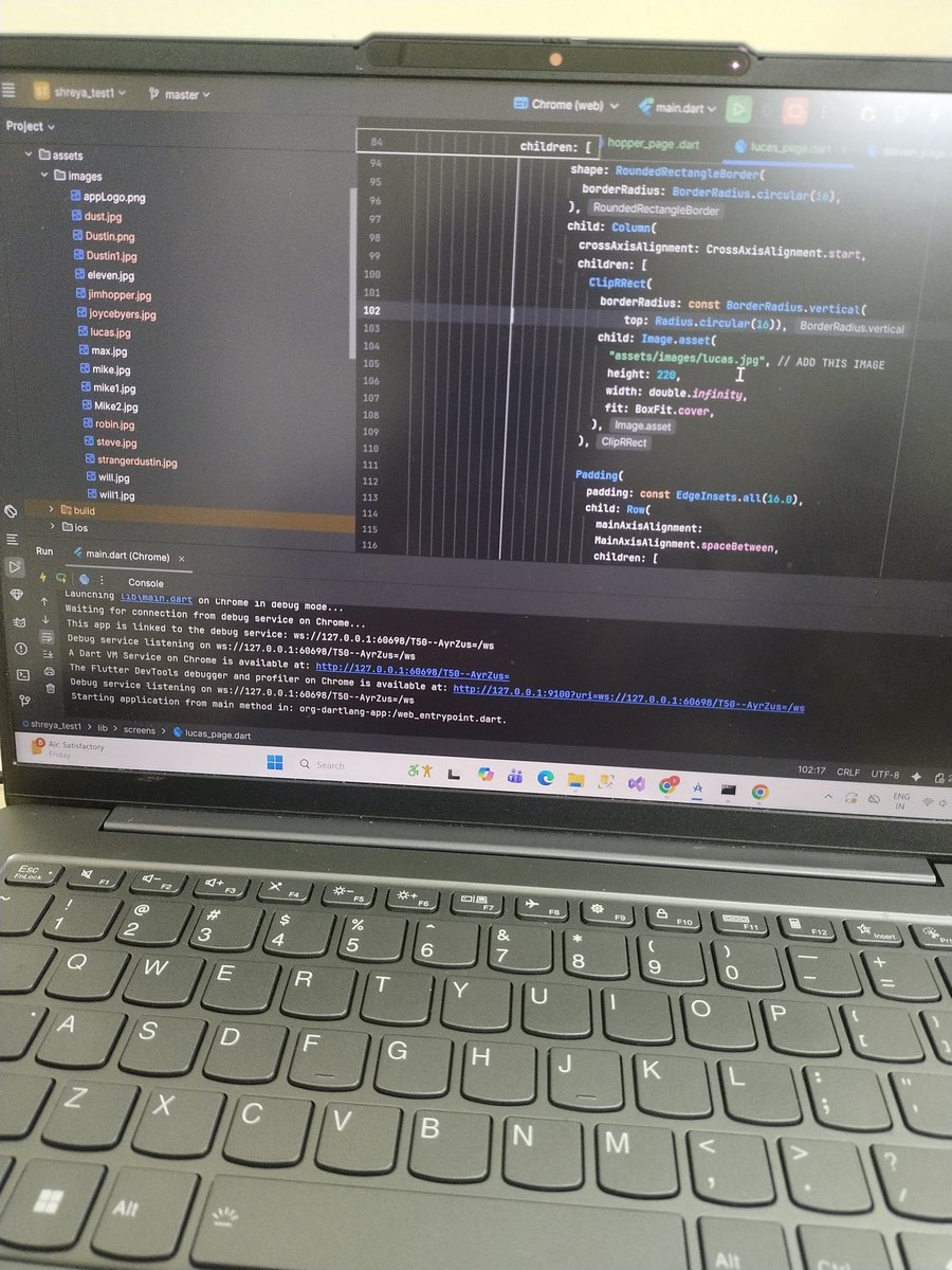 ShreyaBurs85412's tweet image. 🔥 Building a Flutter app with custom animations, character pages &amp;amp; smooth transitions .📱 💙 
🛠️ Still polishing but excited about how it’s turning out!

#Flutter #DevLife #FlutterDev #AppDevelopment #AndroidDev #TechJourney #IndieDev