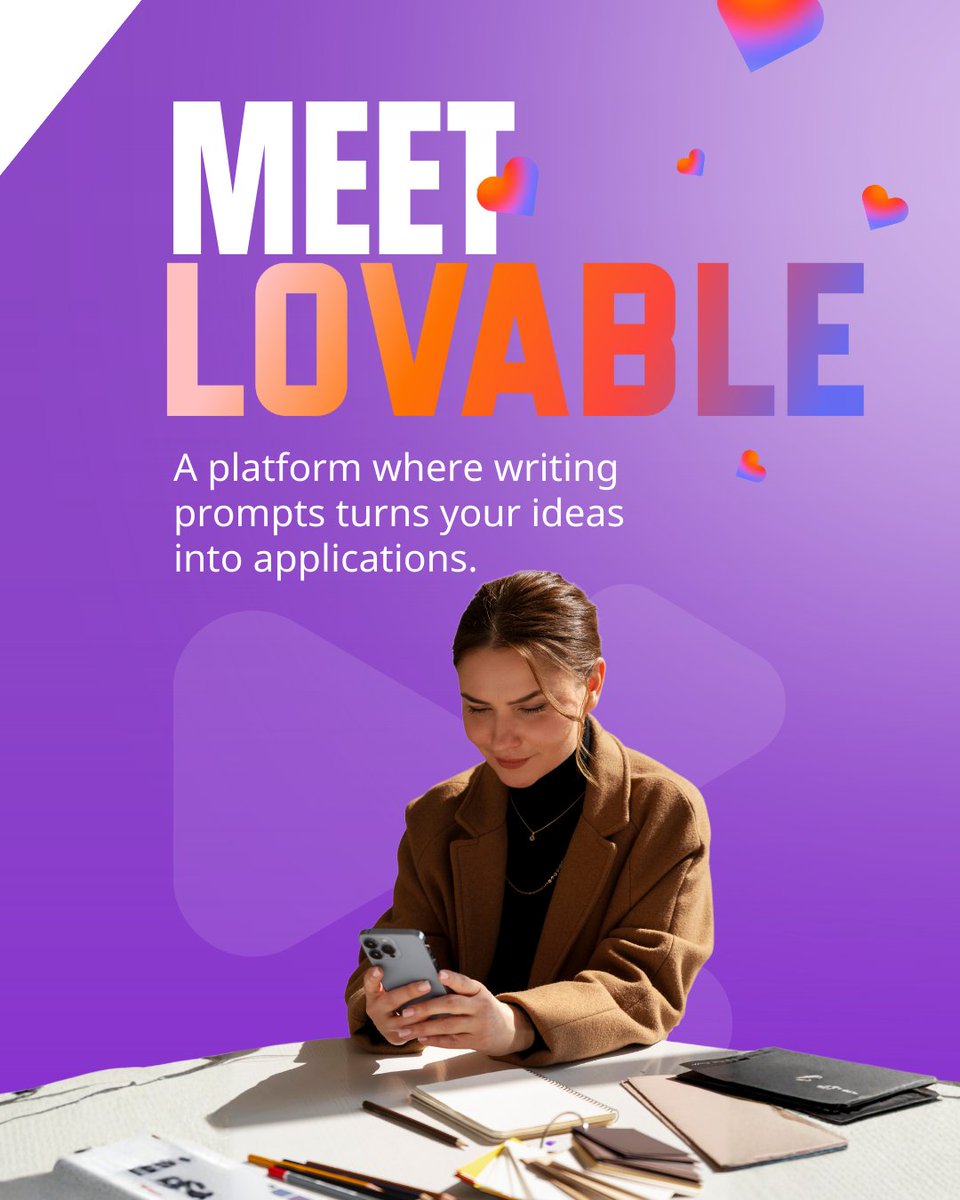 Kampster_AI's tweet image. Have an app idea? We will teach you how to build it without code.  
With Lovable, your prompts become working applications.  
  
Want to learn how to do it yourself?  
📩 Comment “Lovable” below and we’ll send you the course link directly.  
#learningjourney #loveable #vibecoder