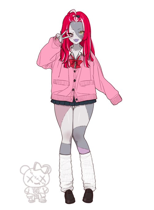 ギャルJKオリーちゃん #DressUpOllie