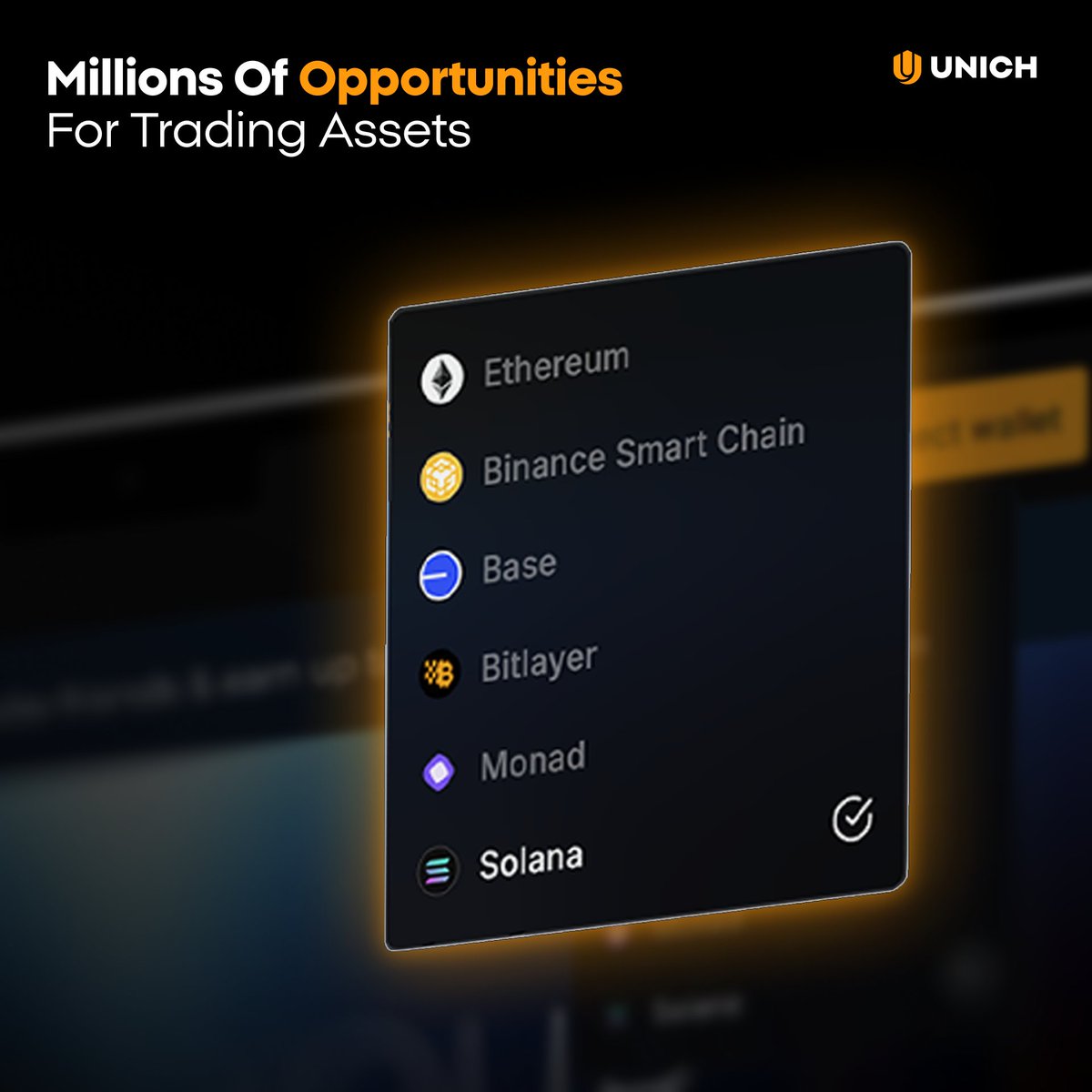 Your opportunities shouldn’t be limited by a single chain.

Unich OTC lets you explore multiple ecosystems and catch winners before the crowd.

📈 unich.com/en/otc/market