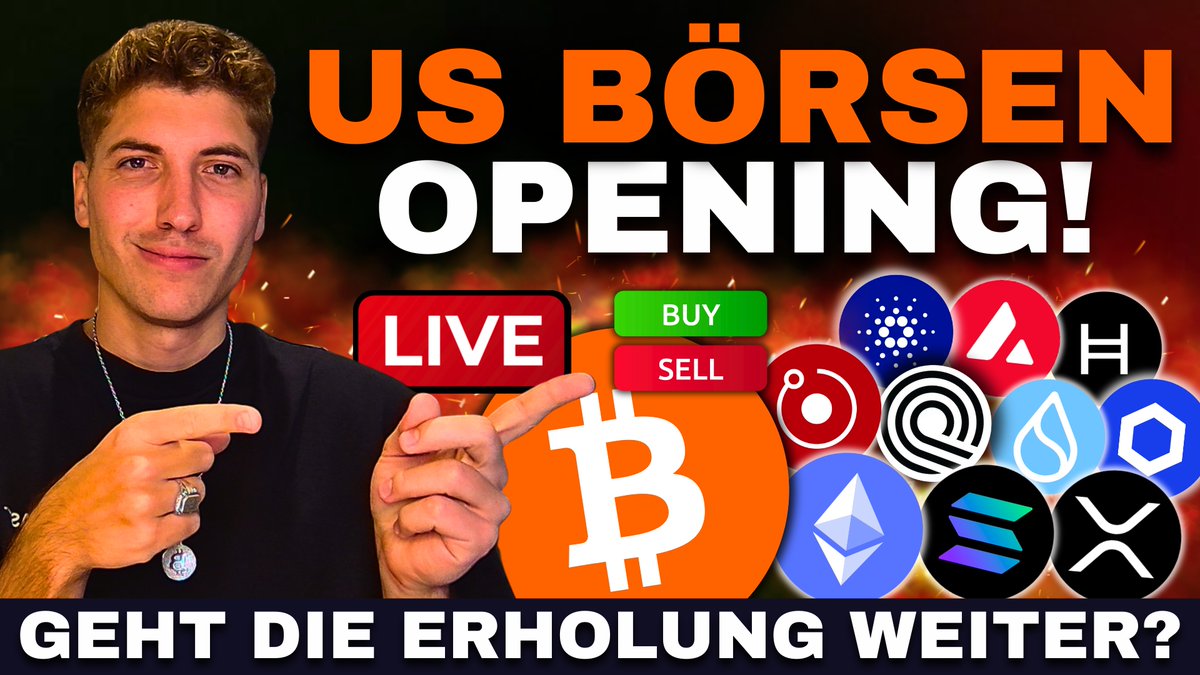 Ab 14:30 Uhr Live auf der Crypto Wall Street! 🔥

👉 youtube.com/live/J5-TjvbHa…