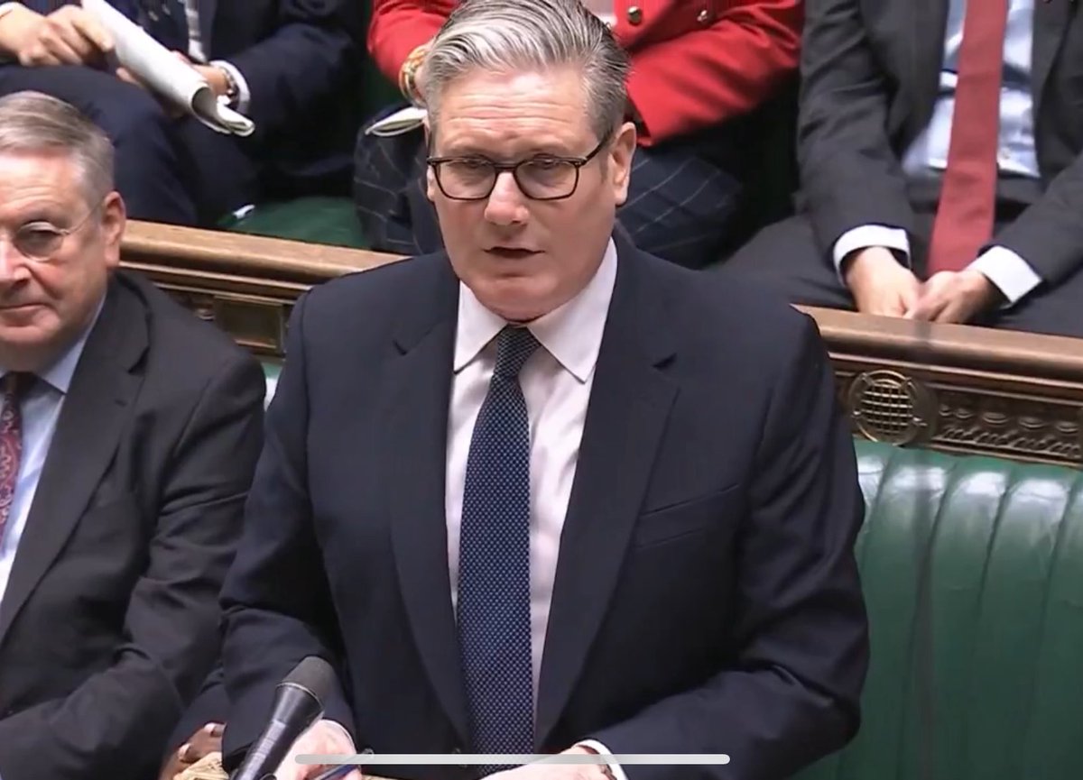 Starmer still had the audacity to lie about the £22 billion black hole in parliament.

He’s still bringing up the previous Tory government.

Still mentioning Liz Truss.

Responding with “free” breakfast clubs when challenged about anything.

A man who doesn’t have long left.#PMQs
