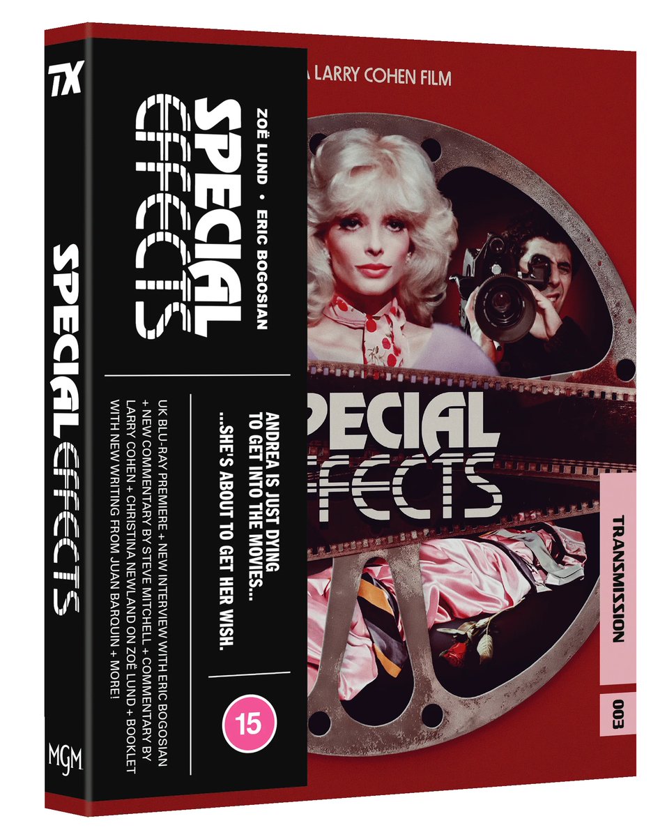 disc_connected's tweet image. ***ANNOUNCEMENT***

Coming on March 23rd on Blu-ray in the UK from @FilmsRadiance as part of their #Transmission line: #SpecialEffects (1984)!

Aspiring actress Andrea (Zoe Tamerlis Lund, Ms .45) has run away from her domestic life in Dallas to New York City, with dreams of
