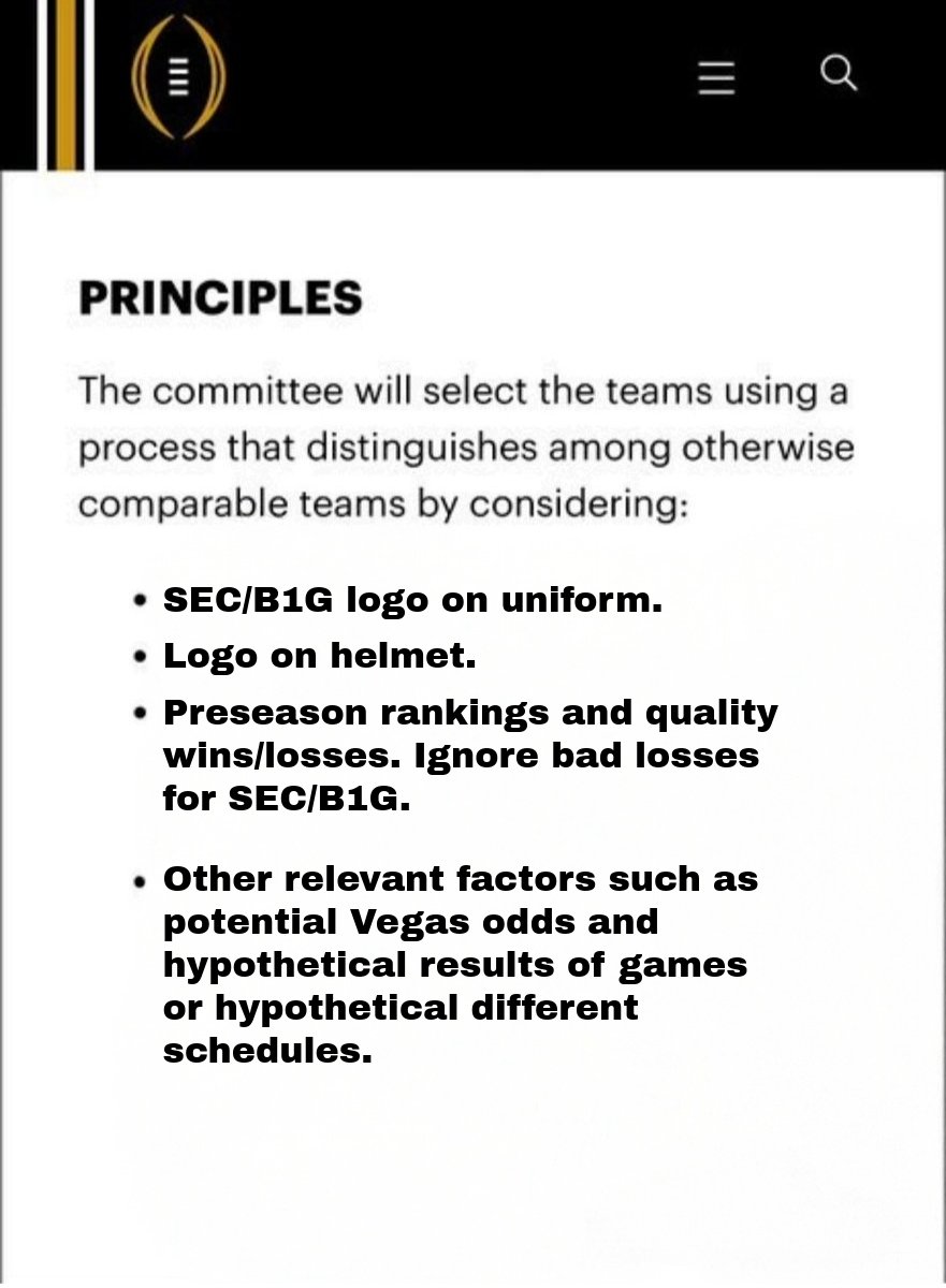 mchan_mike's tweet photo. @ByuSome When you look at the criteria that the committee uses then it makes sense. https://t.co/3h2lceMbUB