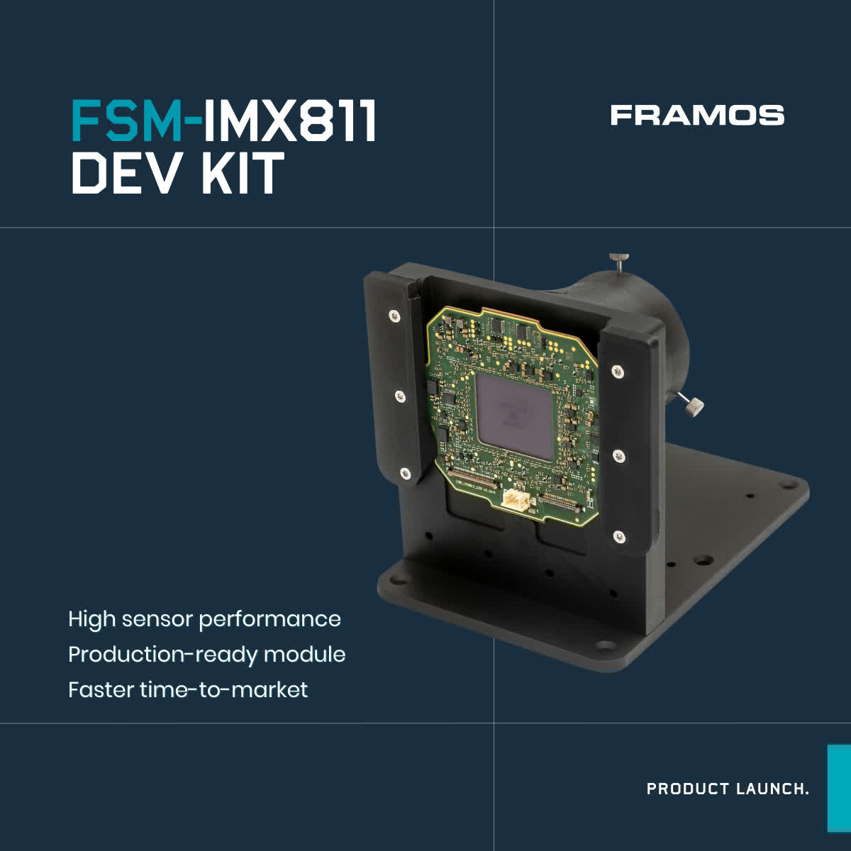 framosimaging's tweet image. The FRAMOS FSM-IMX811 combines Sony&apos;s most advanced image sensor with FRAMOS&apos; proven board-level design, delivering a complete production-ready module optimized for seamless system integration.

🔗 Learn more: bit.ly/4oeIYwc?utm_ca… 

#SensorModule #EmbeddedVision #TimeToMarket