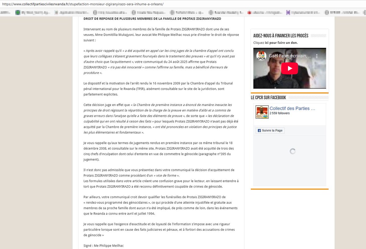 Antoine Mukiza Zigiranyirazo tweet media