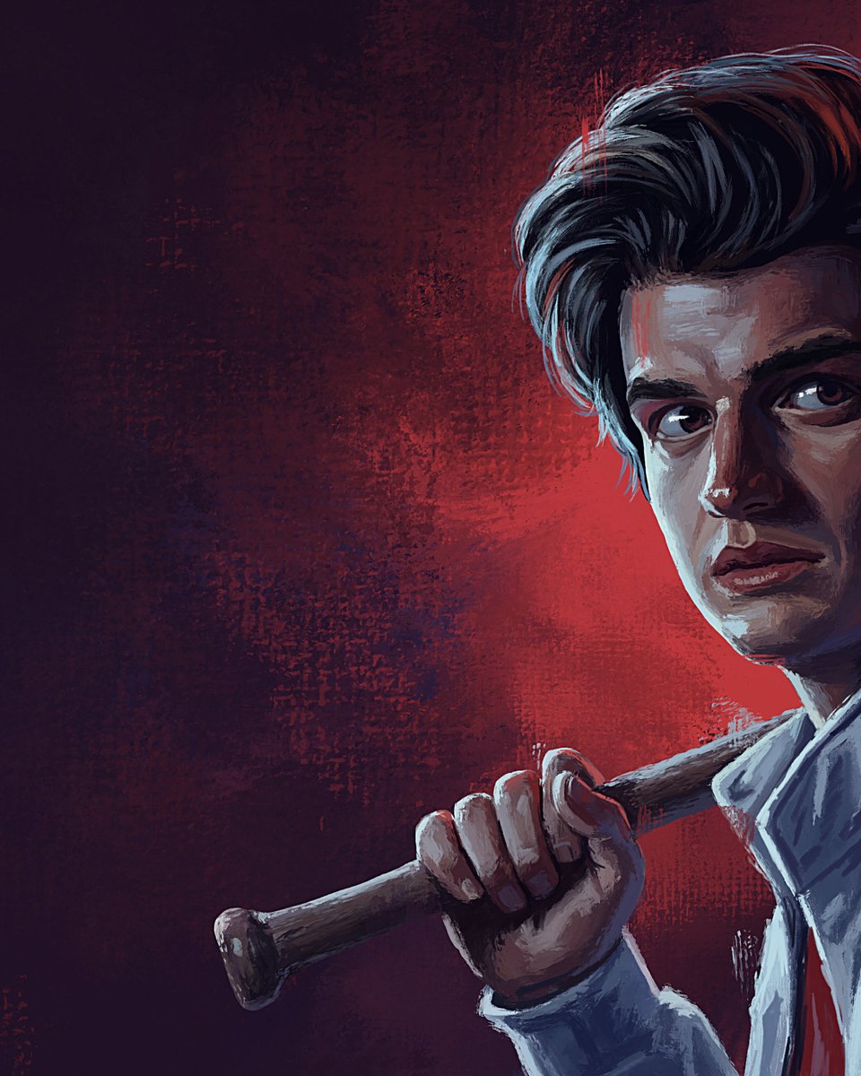 johnz_nw's tweet photo. King Steve 👑

#steveharringtonfanart #strangerthingfanart #digitaloilpainting 

@Stranger_Things @netflix @NetflixIndia https://t.co/ZUMsSE4EcK