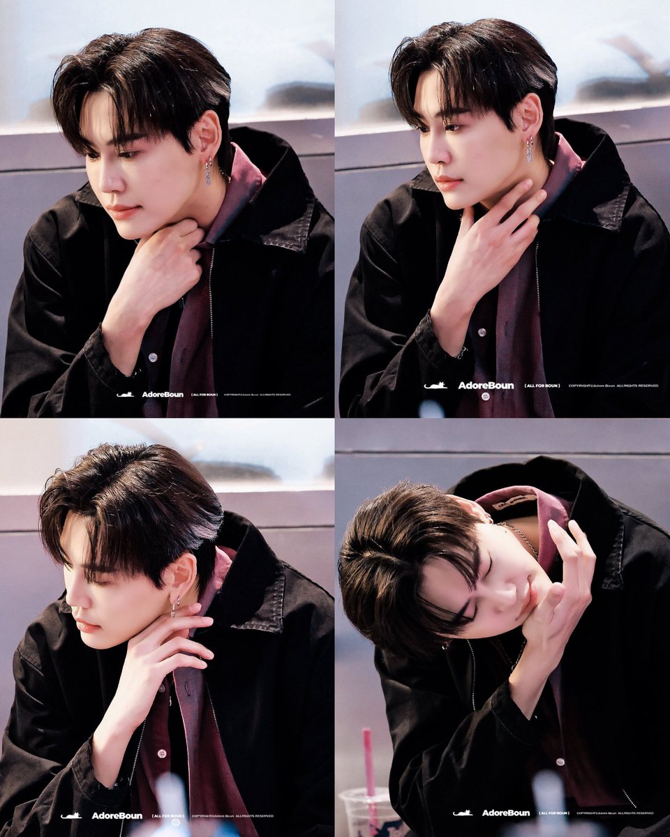 He's cracking his neck, and somehow it's so unbelievably