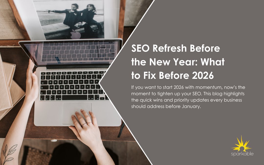 sparkable's tweet image. 💡 Tip of the Week: Give Your SEO a Year-End Glow-Up Before 2026 🌐 - mailchi.mp/sparkable/wedn…