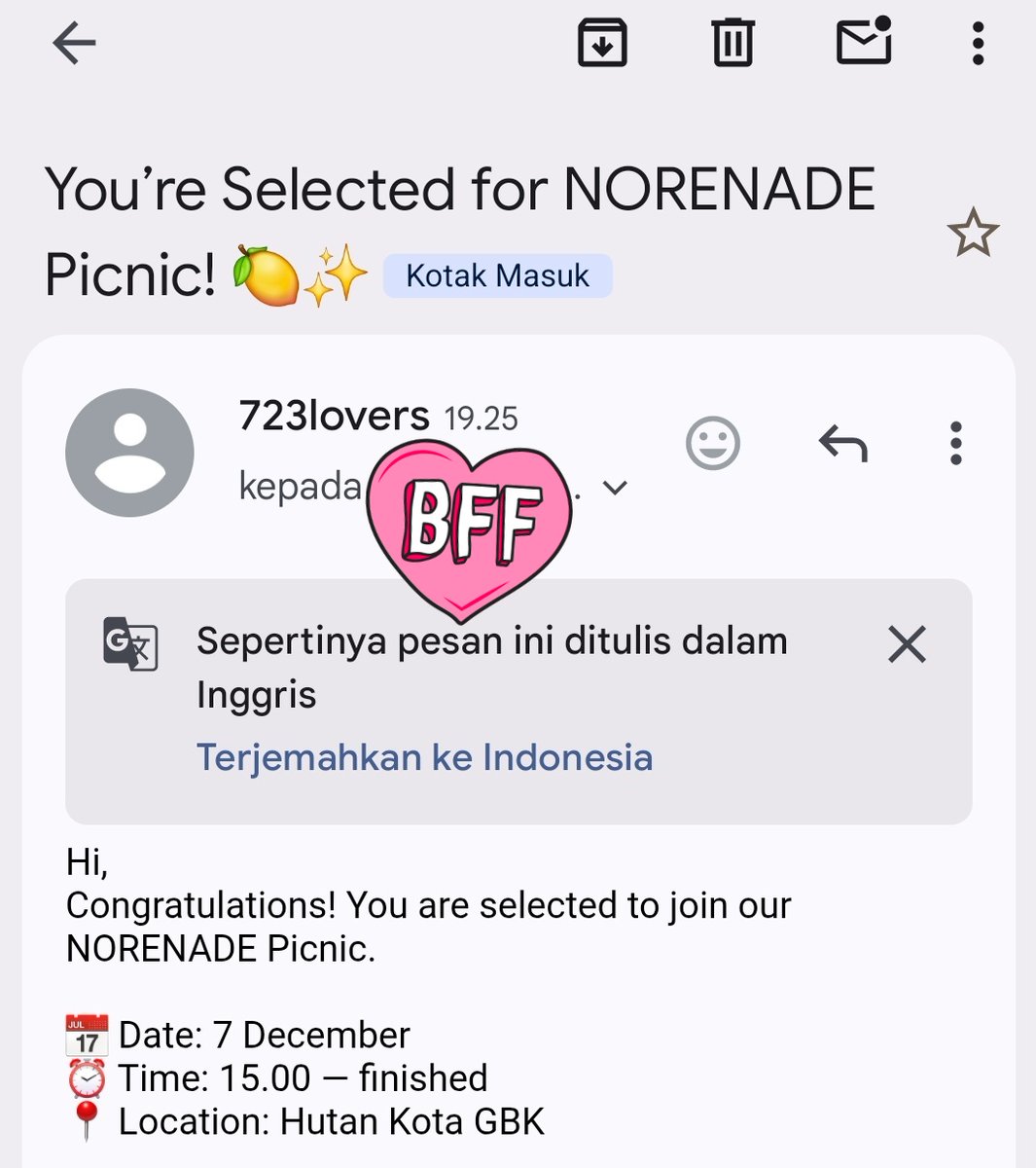 yayy akhirnya ga jd anak bawang lagi,semoga anak introvert ini bisa berbaur bcs sendirian bgt ni🤗🙇‍♀️
