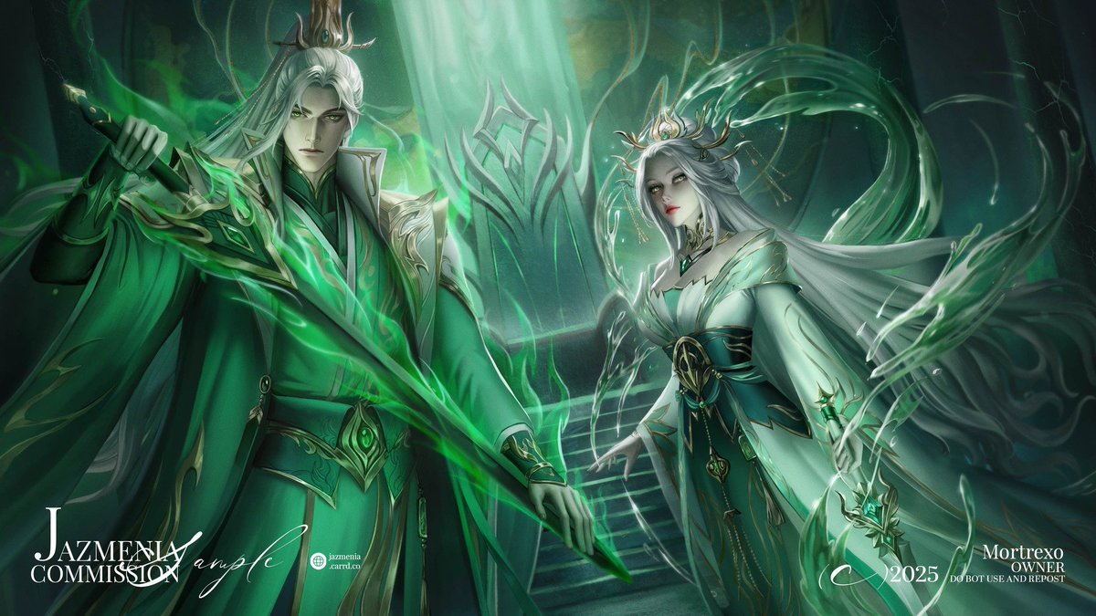 JazmeniaArt's tweet image. CMS 🌑🟢👑🌫
📘Novel : Heaven, Earth, Me

งานแนวสแปลชอาร์ทค่ะ ดีใจมากๆ ที่ได้วาดโทนนี้ ตัวละครในภาพเป็นจักรพรรดิและจักรพรรดินีแห่งโลกอันเดอร์เวิร์ล #commissionart #digitalart #มาอวดโฮมุ้ #commissionTH