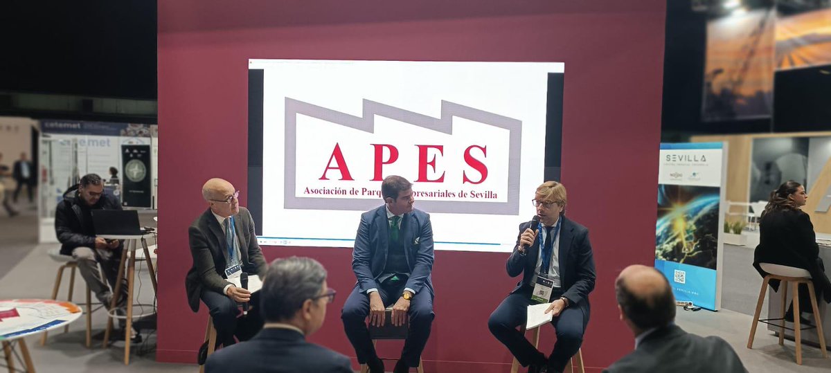 ParquePICA's tweet photo. 📌El presidente del Parque Empresarial PICA y vicepresidente de la APES, 
@FranRinconl, ha participado como ponente en el Congreso Industrial ‘New Industry in Southern Europe’ (@nisesevilla), celebrado en el Palacio de Congresos de Sevilla (@fibesevilla). https://t.co/dimcEh9KAk