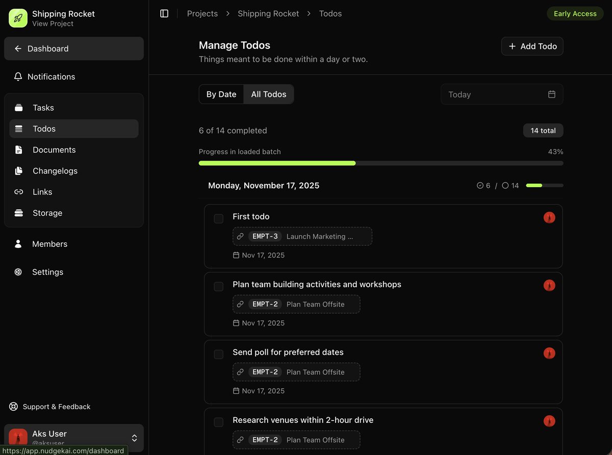 powder_as's tweet image. I will soon be re-wamping Todos and some other things. To improve the overall UX.

But for now, what do you guys think of the current layout?

#nextjs #typescript