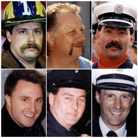 Lt. Thomas Spencer
Lt. Timothy Jackson
FF Paul Brotherton
FF Jeremiah Lucey
FF Joseph McGuirk
FF James Lyons