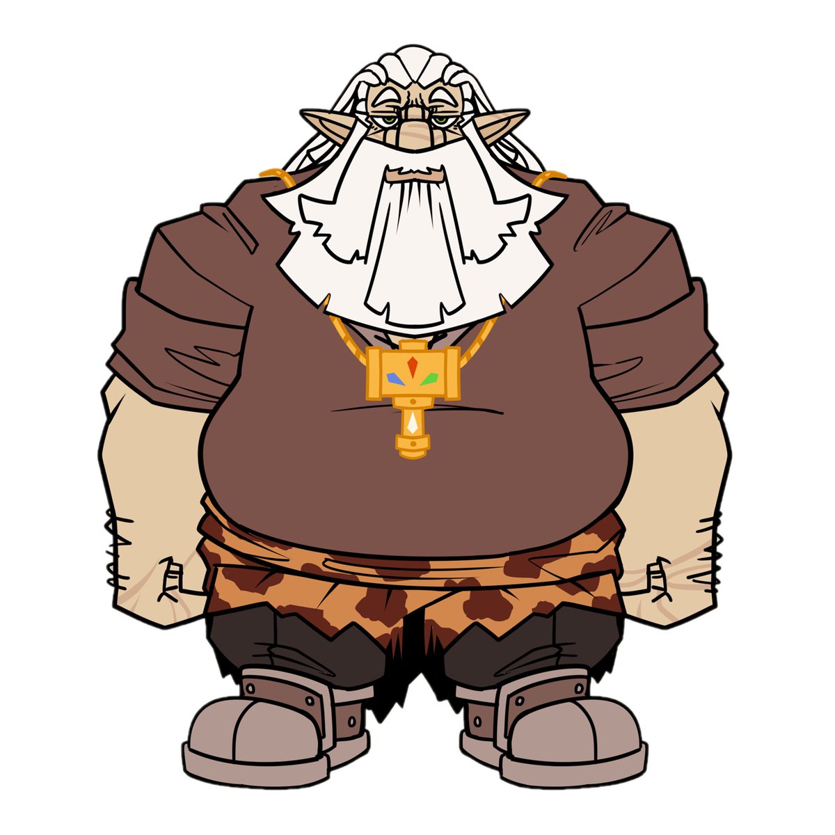 Going to the barber today. I think I want to ask to get my beard trimmed to match Horatius. 

How should i describe it to them so I don’t have to show a picture?