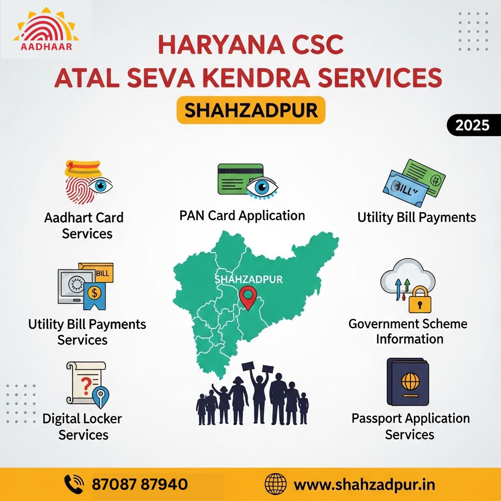 shahzadpurhub's tweet image. 🏛️ Haryana में 10 लाख+ लोगों ने लिया CSC का फायदा! Aadhar, PAN, Passport, Certificates - सब कुछ एक जगह। Shahzadpur, Ambala में हमारे पास आएं! 👉 shahzadpur.in/2025/12/csc-at…

 #shahzadpur #CSC #HaryanaServices #DigitalIndia