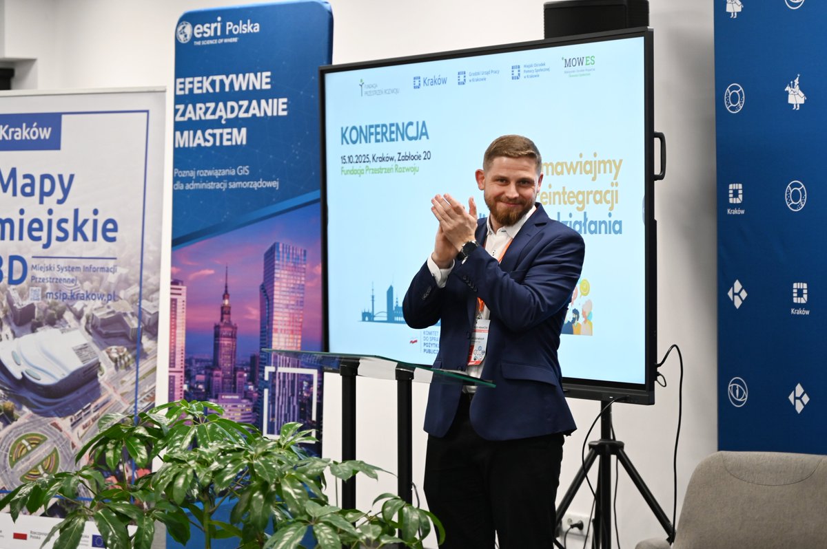 Kolejna edycja #GISDay za nami! Dziękujemy serdecznie wszystkim współorganizatorom, prelegentkom i prelegentom, uczestnikom i uczestniczkom – mamy nadzieję, że spotkamy się ponownie za rok!

Fot. Sandra Skalmierska-Dańczura
#GISDay2025 #Kraków