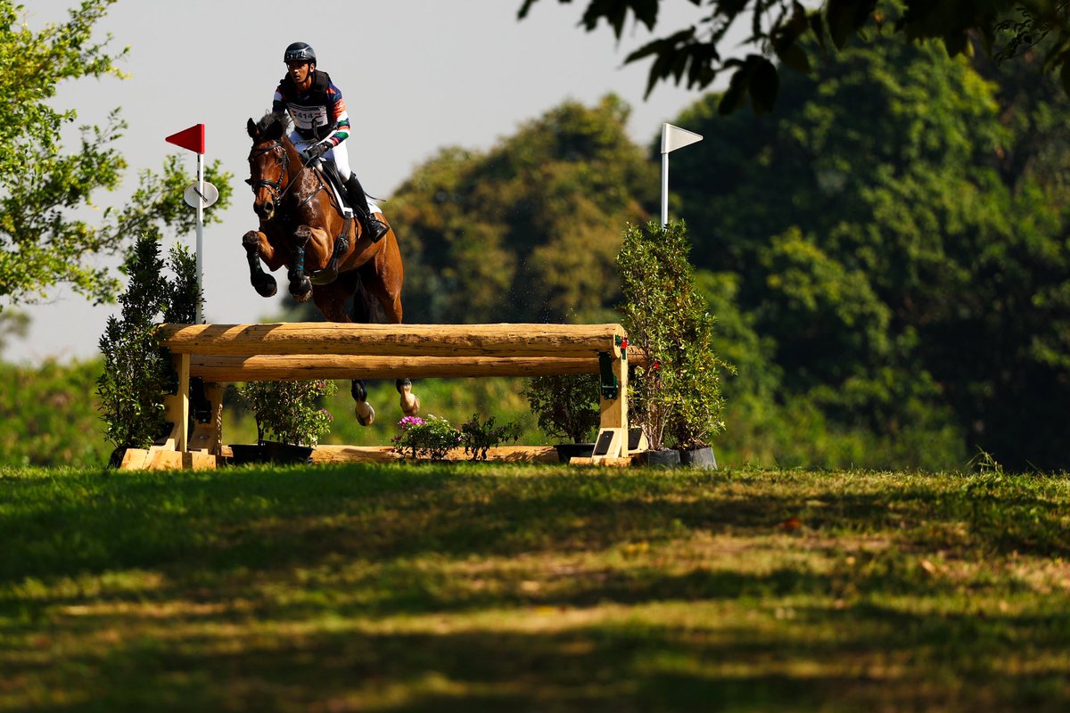 FEI_Global's tweet photo. Thailand take the title! 🇹🇭🏆

After three days of intense competition and leaderboard changes host nation Thailand secure the Eventing gold medal at the 2025 FEI Asian Championship on a total score of 117.6. 🥇

India’s Ashish Limaye and Willy Be Dun were the only combination to finish on their Dressage score of 29.4 to take the top spot in the individual standings, after jumping from bronze to gold across the three days. 🇮🇳

The dressage was elegant, the cross-country was electric and precision was on full display in the jumping arena, it was eventing excellence from start to finish! 🙌

📸©️FEI/Yong Teck Lim

#FEI #FEIEventing #FEIAsianChampionship