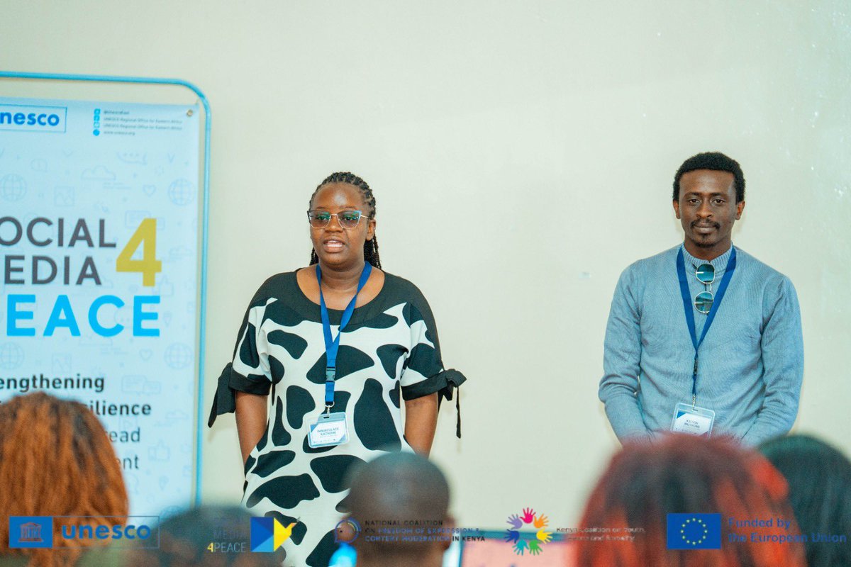 YPSinKenya's tweet photo. Day 1 Spotlighting our MIL for peace bootcamp participants 

Incredible young leaders driving digital peacebuilding across Kenya 

#MIL4Peace #YouthForDigitalPeace #PeaceBeginsWithMIL #KCYPS #UNESCO #SM4P https://t.co/UpsH5PLVCw
