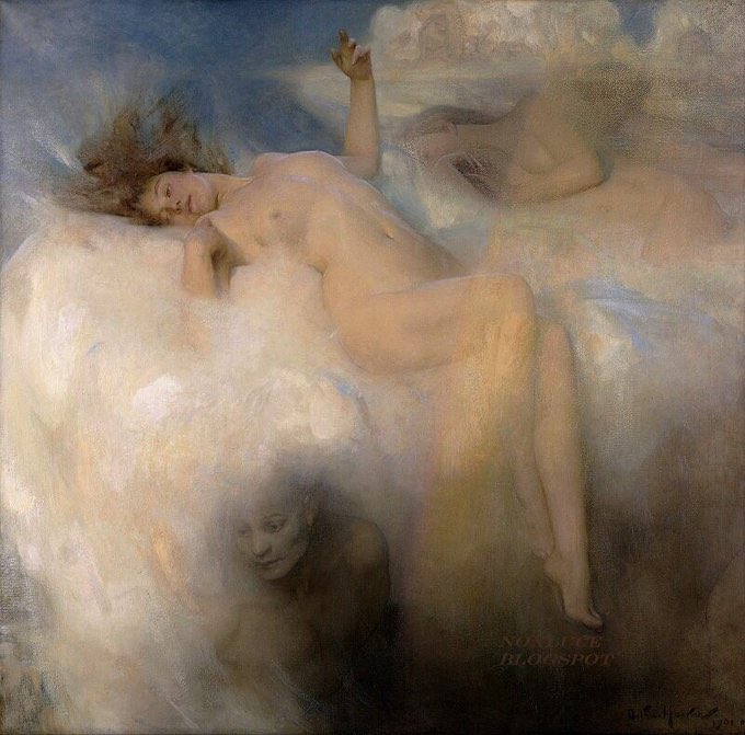 GodsWhisper777's tweet image. Arthur Hacker - The Cloud