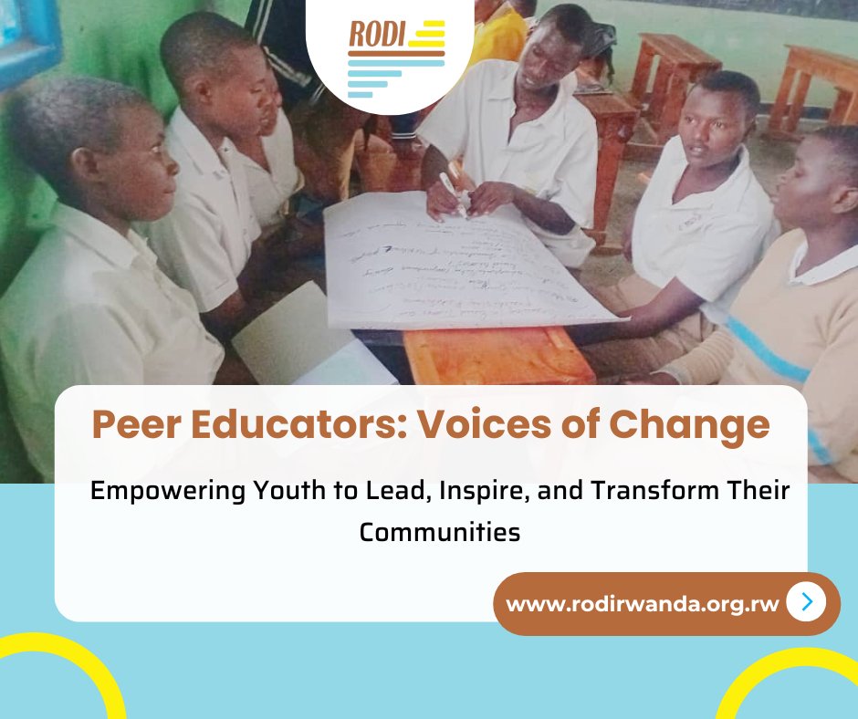 ✨Empowered youth = empowered communities ✨

RODI Rwanda is strengthening Peer Educators with skills to lead, inspire, and create lasting change.

👉 rodirwanda.org.rw

#RODIRwanda #YouthEmpowerment #PeerEducators