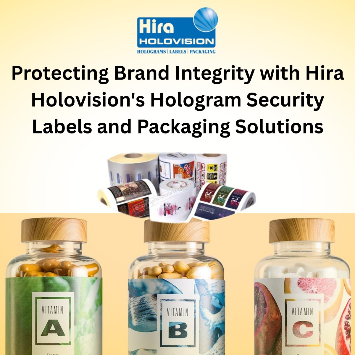 HHolovision's tweet image. Protect product integrity and enhance packaging with Hira HoloVision’s hologram security labels. Stylish, custom solutions that guard against counterfeiting and confirm authenticity.

hiraholovision.in/blogs/hira-hol…

#HiraHoloVision #HologramSecurity #SecurityLabels #AntiCounterfeit