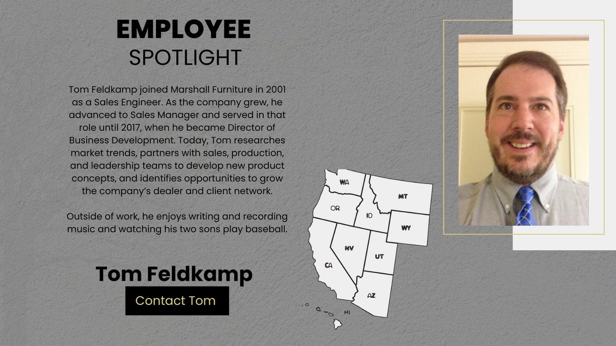 Cheers to Tom Feldkamp — 20+ years with MFI! You’ve likely seen him at a show, worked with him, or talked baseball. As Director of Business Development, he helps shape new products and spot market trends.
Thanks for two decades of success, Tom!