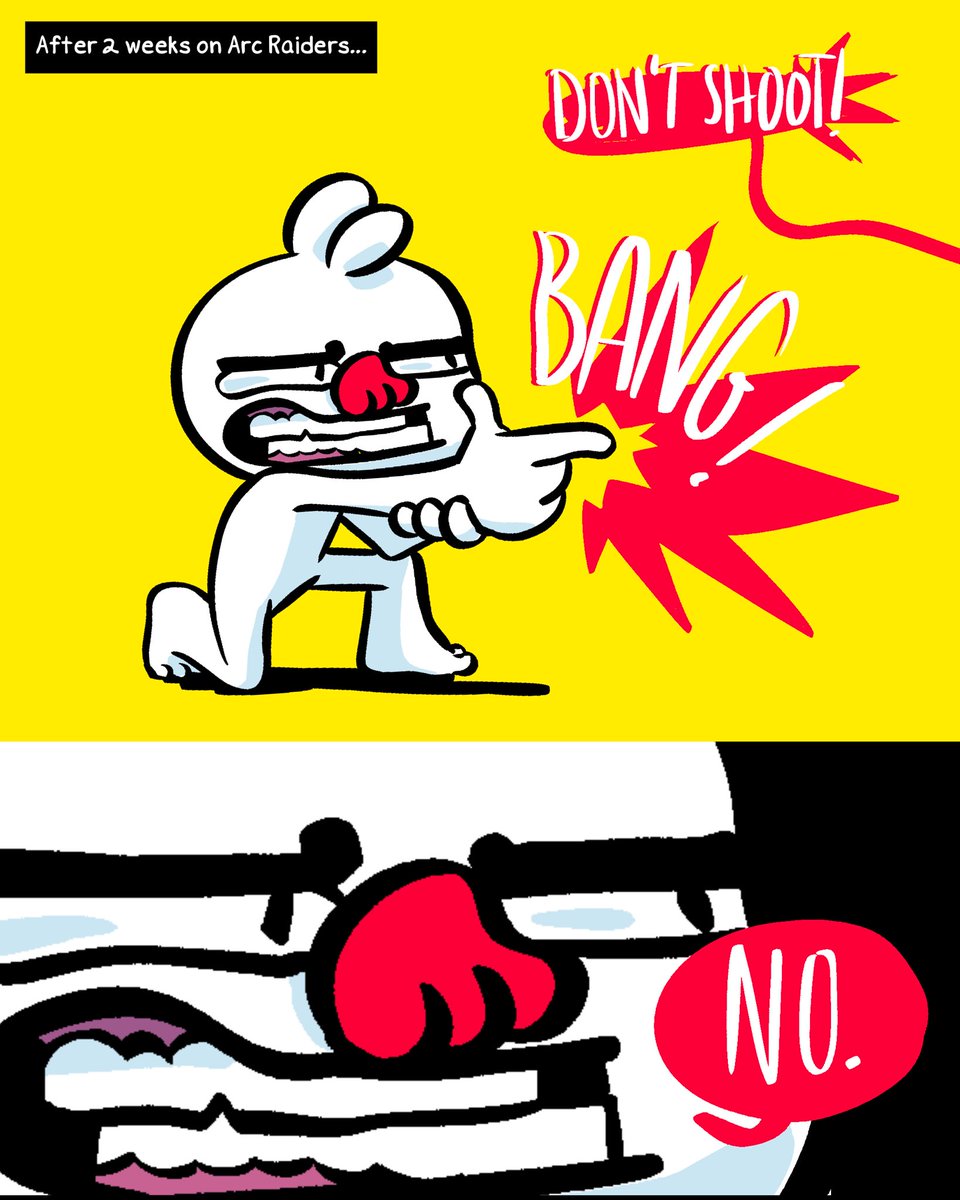 rednoseguy's tweet image. I have trust issues now! Thanks @EmbarkStudios 

#ArcRaiders #embarkstudios #arcraidersgame