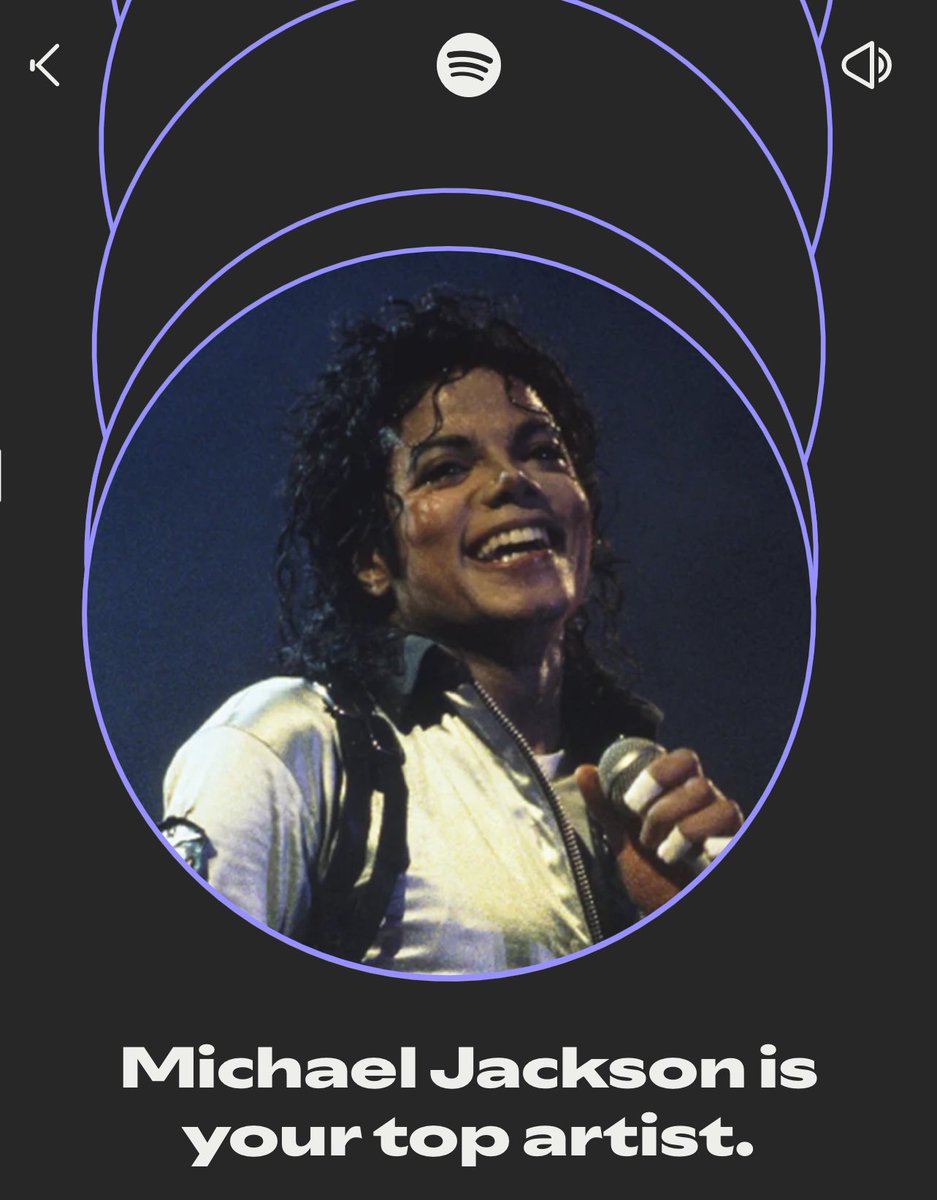 MJ remains #1 on my Spotify wrapped🙂‍↕️ #SpotifyWrapped