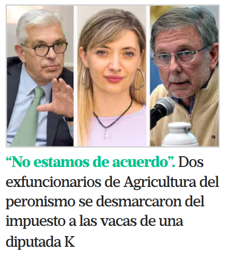 Por supuesto. 
Sabemos que prefieren prohibir exportaciones, imponer pesos de faena, aumentar retenciones a la carne y fijar precios máximos.
Ante todo la coherencia