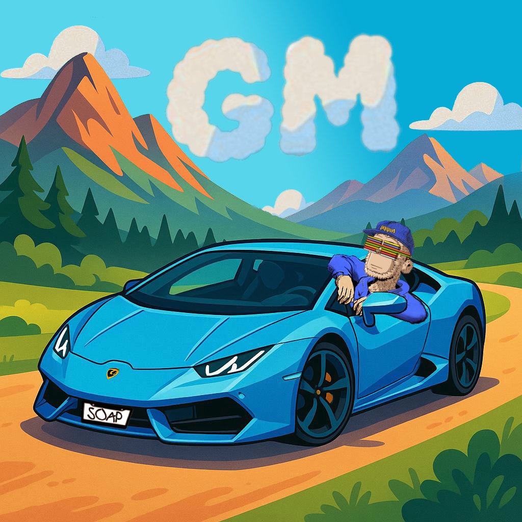 soapweb3's tweet image. Can I get a GM? ☕️