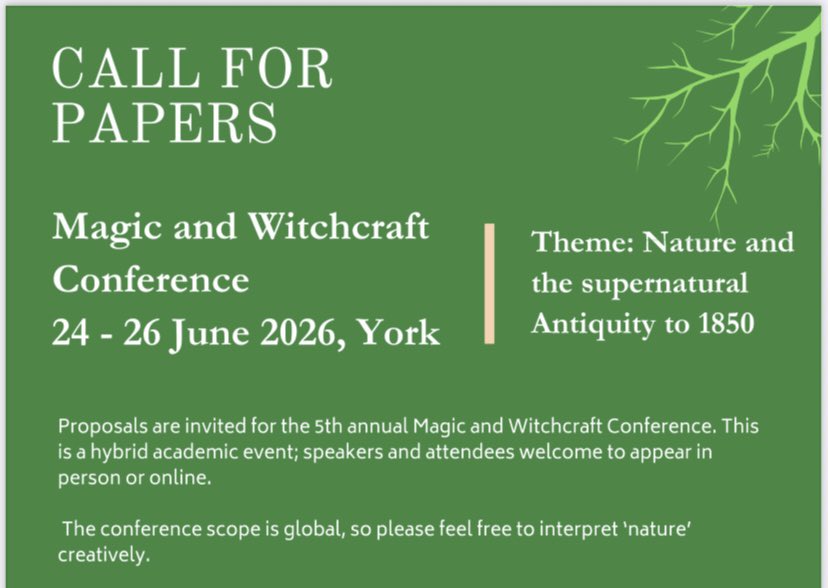 Magic Witchcraft Conference tweet media