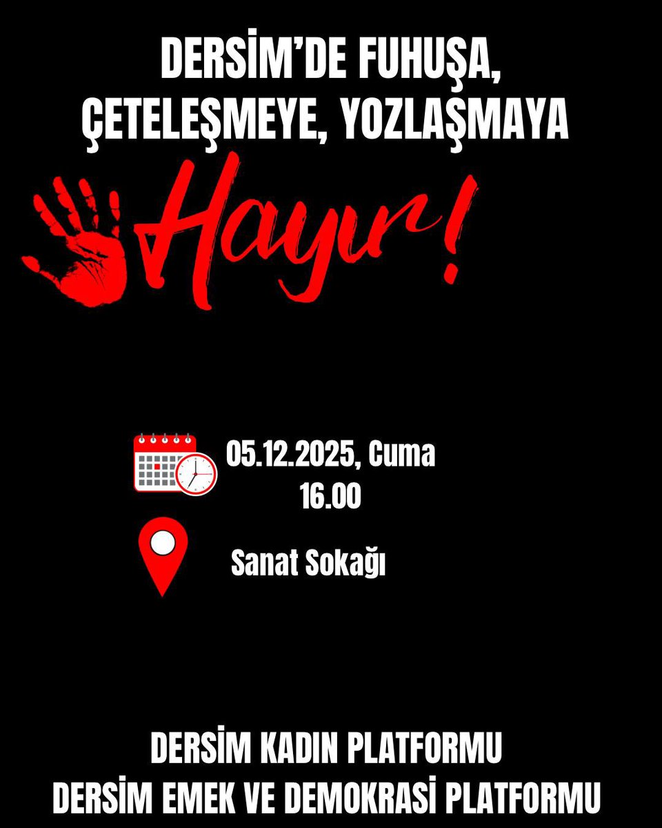 Hiç kimse bu çürümüşlüğe sessiz kalmamalı. Başka Dersim yok gün sahiplenme günüdür.