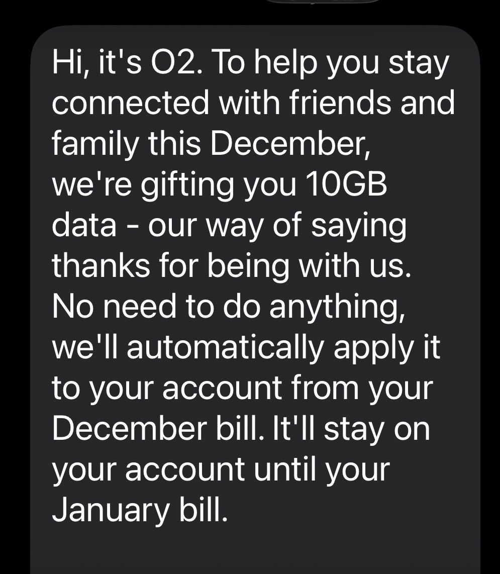 Why is <a href="/O2/">O2</a> texting shit to customers 🤬 , when I've got unlimited data 

And I'll be switching providers ASAP