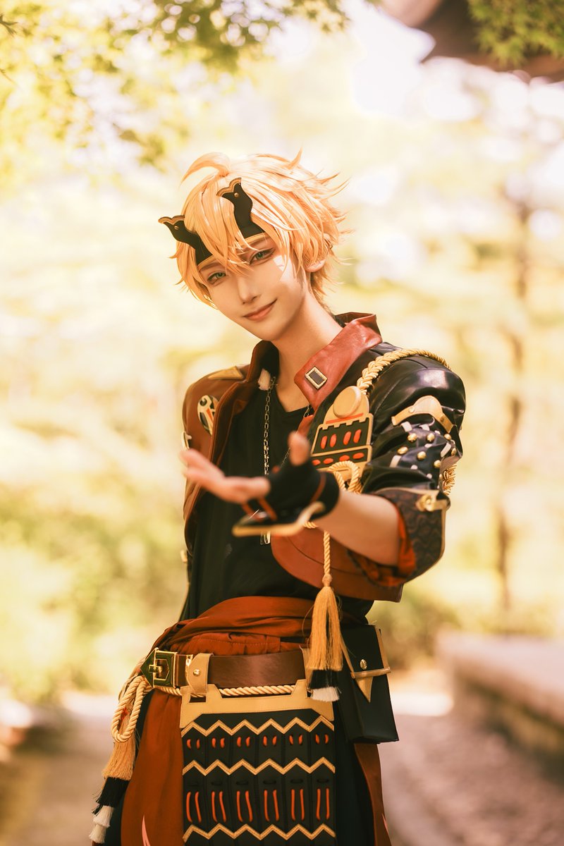 【Cosplay🛡】

 ︎︎
         ＿＿＿今日からオレは君の友達だ。

 ︎︎
#GenshinImpact #Thoma