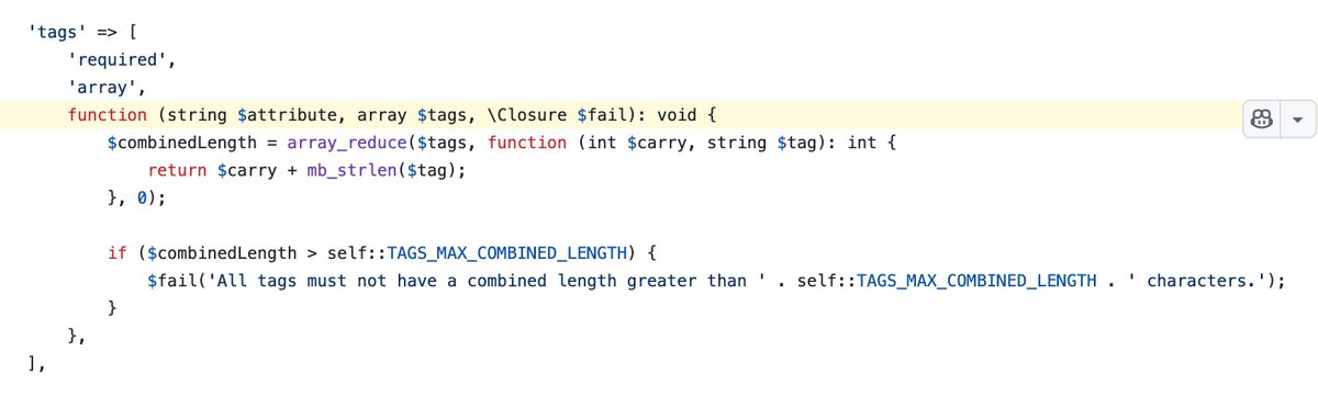 Dica do Laravel.
Em solicitações de formulário para validação, se você tiver uma regra PERSONALIZADA COMPLEXA apenas p