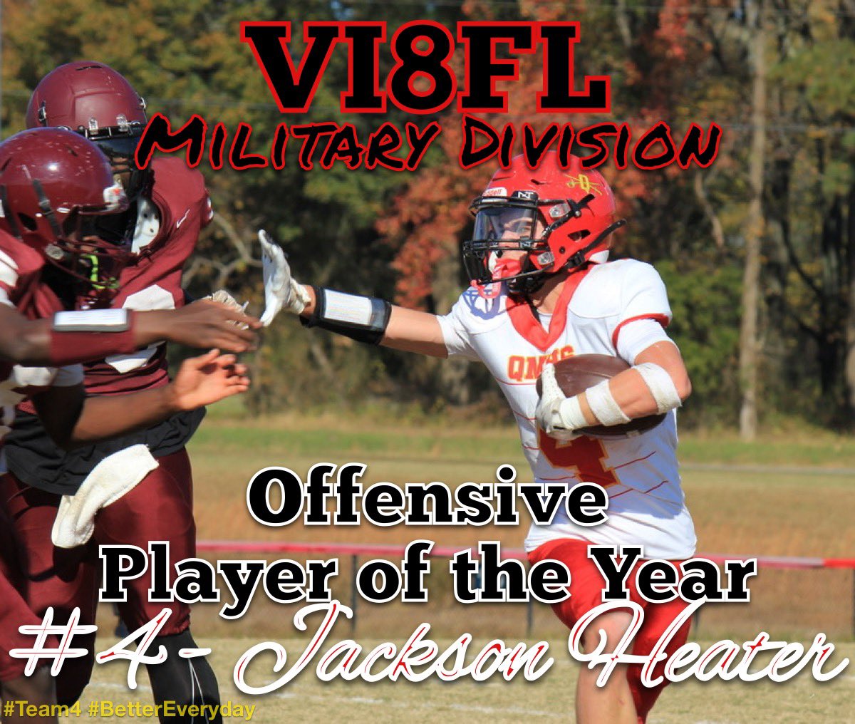 Quantico Middle High School Football tweet media