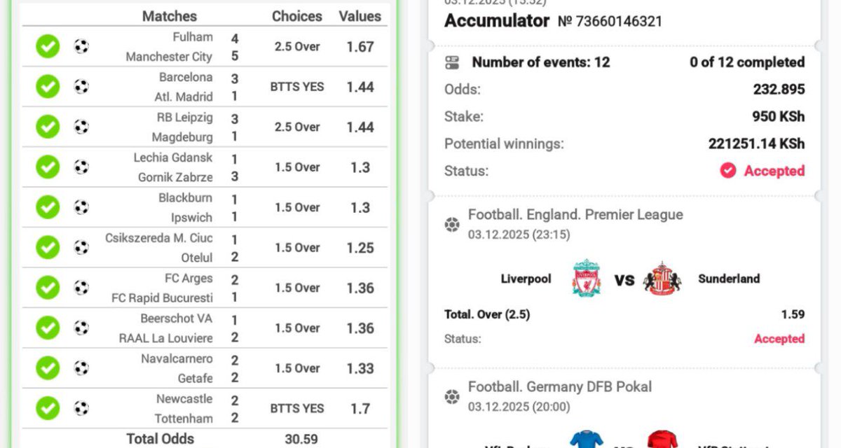 chronicle_tips's tweet image. 💥WEDNESDAY ANALYSIS 💥
⚡️Over slip⚡️⚡️⚡️⚡️
♻️Goals will rain 
🎯232 Odds 
        Register here‼️‼️‼️‼️
REG📲📲 db-bet.co/DBO_
#Promocode 👉DBO 
#Boookingcode👉JPGCX
DownloadApp📲📲 db-bet.co/DBO_App_
      
               #BESTOFLUCK🍀🍀