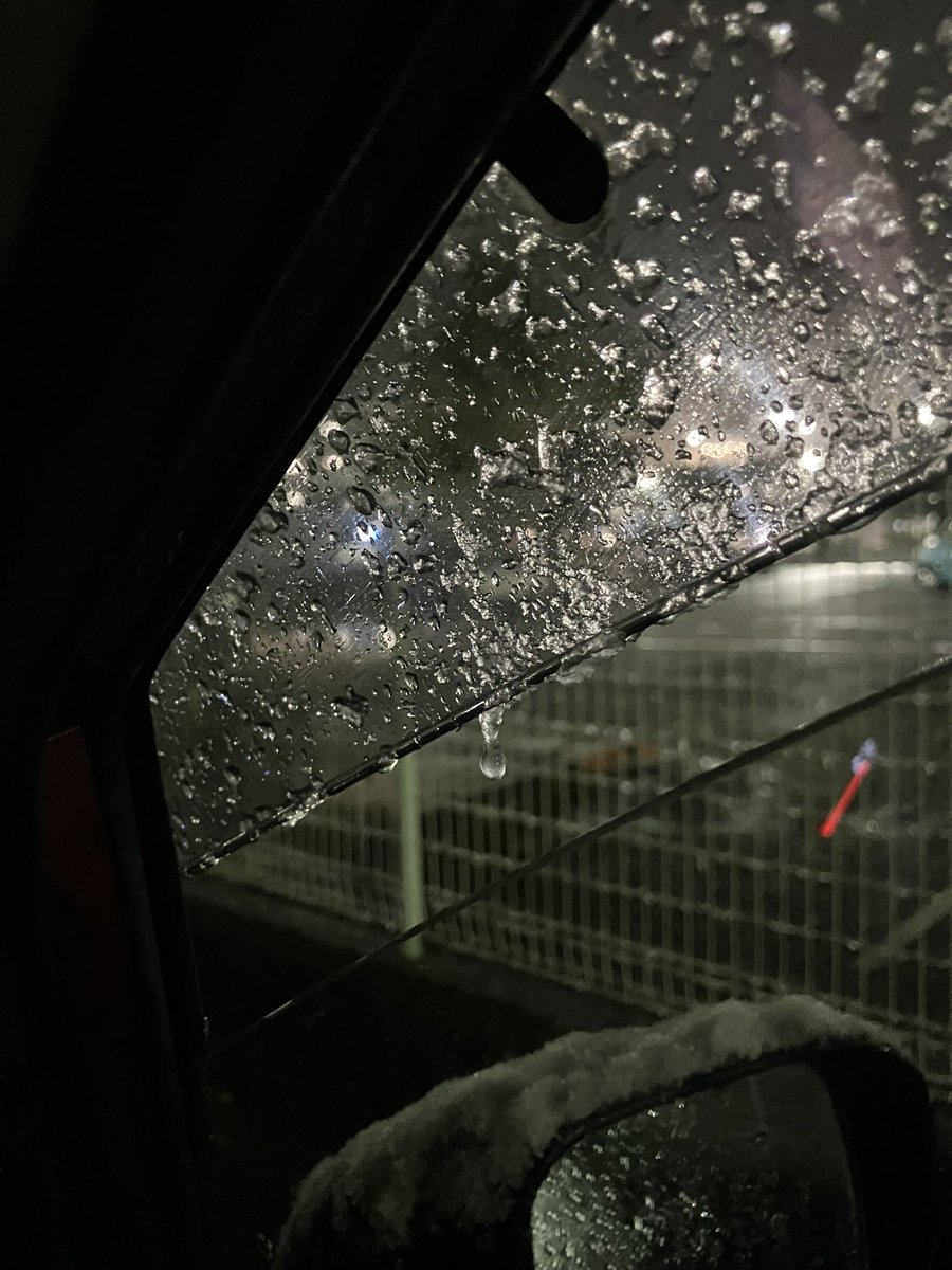 初雪観測したが
写真を撮り損ねた
けどミニツララできてた
