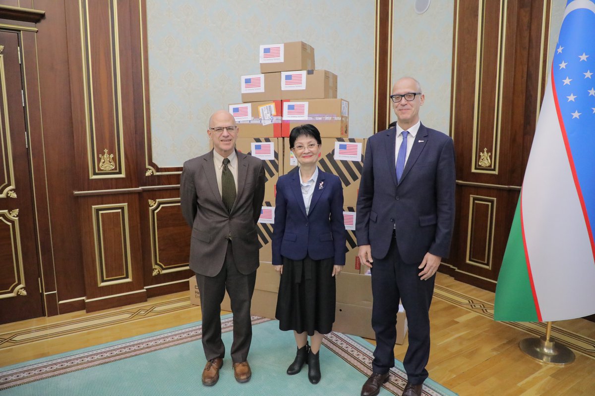 UNODC_ROCA's tweet photo. ๐กโจ Today, UNODC handed over new IT equipment to the GPO of Uzbekistan.๐ปThe upgrade will digitalize the processing of MLA requests, strengthen data management, and support safe and fast information exchange.
With support from @StateINL
๐ค#CASC_Network https://t.co/momzix9bxu