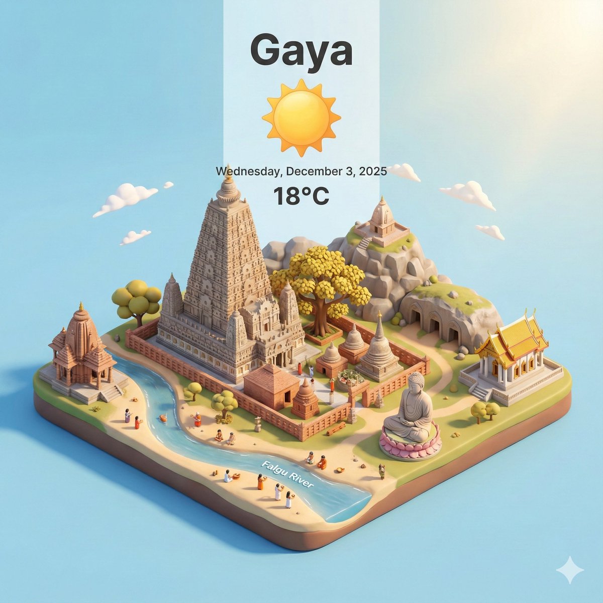 aakashkr007's tweet photo. @NanoBanana @NanoBanana Weather in Gaya right now https://t.co/YPHerjNlbR