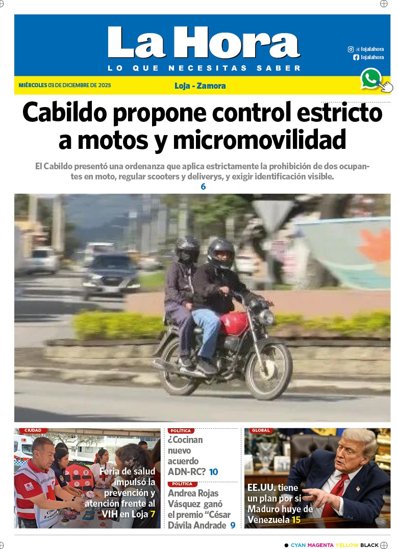 ¡Buenos días, lectores! ☀️ Compartimos la edición de este miércoles 03 de diciembre de 2025 👉 acortar.link/7zxwUJ