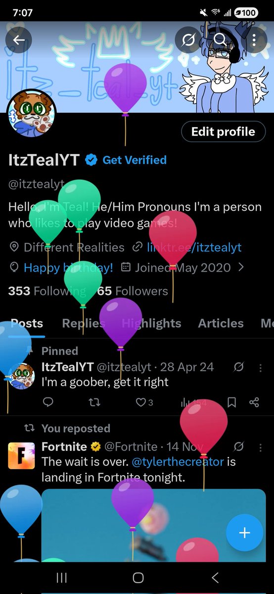 itztealyt's tweet photo. The balloons are back... https://t.co/YIMUOSGZ3c