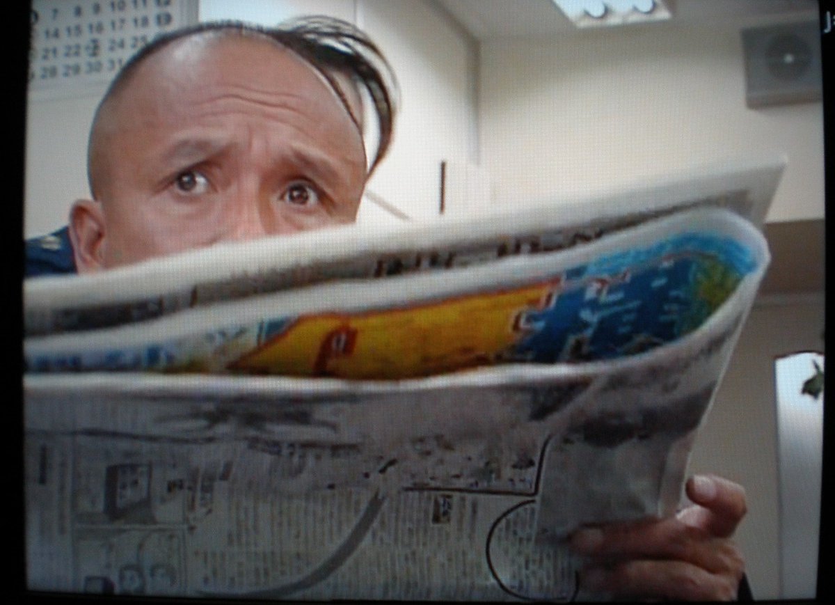 混浴露天風呂連続○人』。1998年放送の18作目。火野正平さんが読んでる