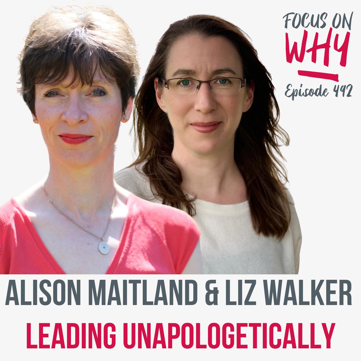 AmyRowlinson's tweet photo. Want your team to thrive not just at work but in life? 

Tune into Focus on WHY #podcast episode 492 Leading Unapologetically with Alison Maitland and Liz Walker to discover how impactful #verticaldevelopment is for #businessleaders 

#purpose #focusonwhy https://t.co/xmVBtOS0MI