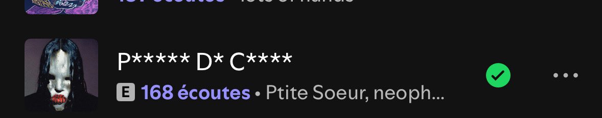 444florian's tweet photo. 126 en une semaine mais spotify me dit seulement 168 en 1 an 😂😂😂😂😂😂😂😂😂😂😂😂 https://t.co/a1cJGu3jjA