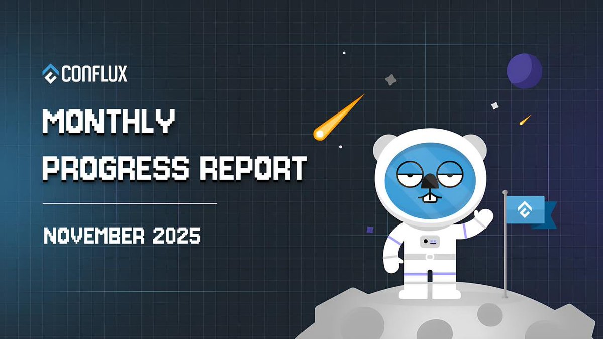 Conflux_ID's tweet photo. 📢 Laporan Progres November sudah rilis!

Berikut sekilas pencapaian yang berhasil dicapai bulan ini:

→ Menyelesaikan peluncuran penuh USDT0 & CNHT0 di dForce, Unitus, Stargate, dan KinetFlow

→ Hadir di DevCon Buenos Aires, mensponsori Staking Summit, dan menggelar Private Circle Brunch

→ Memperluas konektivitas crosschain dengan $CFX yang kini terhubung ke Ethereum, HyperEVM, dan Kaia

→ Menyambut mitra ekosistem baru termasuk Cwallet, Synbo Labs, Melody Assets, Qubetics, ArtGis Finance, GoldFinger RWA, dan Azoth Finance

Laporan lengkap: https://t.co/L5x1VxW72b