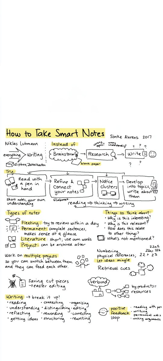 Nythis110929's tweet photo. Take Smart Notes ✍️ https://t.co/gH7sm6nsgZ