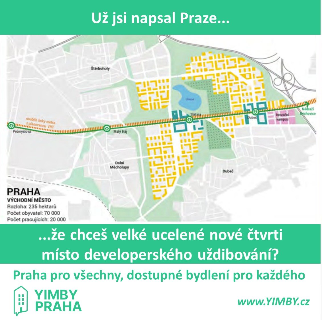 YIMBY Praha tweet media