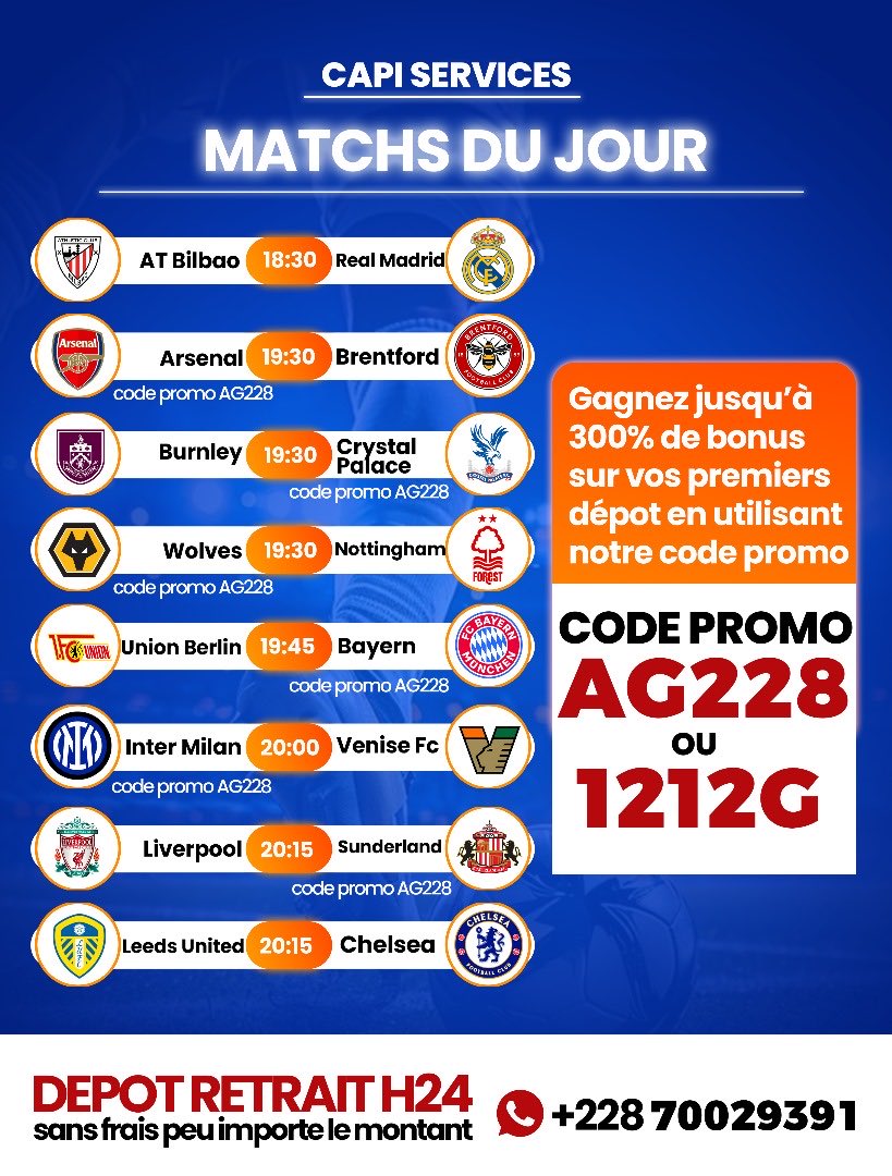 AG228DAILY's tweet photo. DÉPÔT &amp; RETRAIT 1XBET SANS FRAIS(+22870029391) #togo #lome #africa https://t.co/zfDmNTuQIN